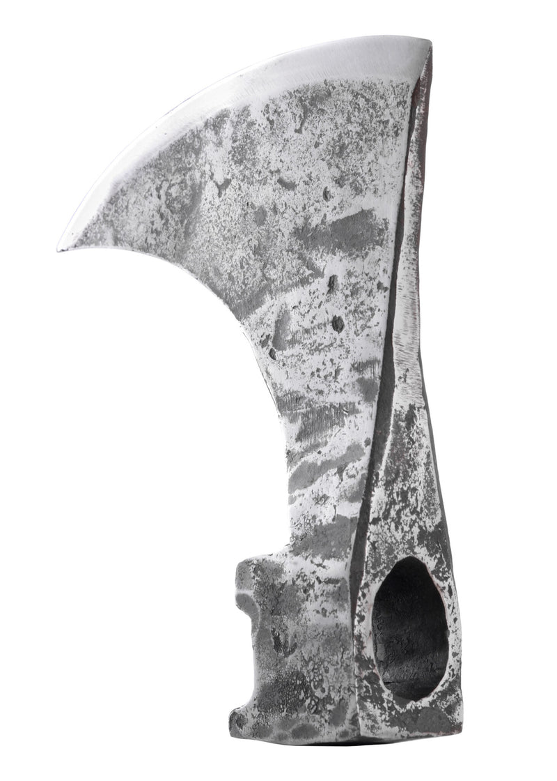 Viking skeggoxhuvud skeggöx, 19 cm, typ B, halvvass 