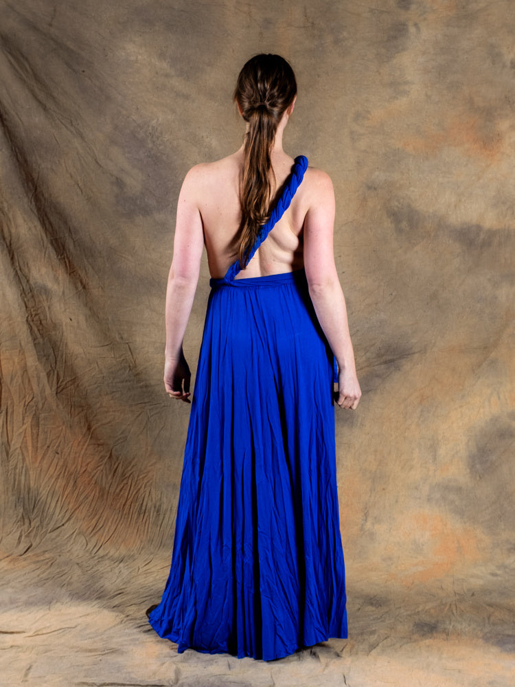 Godinnen Jurk Aphrodite, blauw