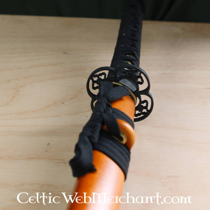 Roodhout iaito, lang, bot (battle-ready)