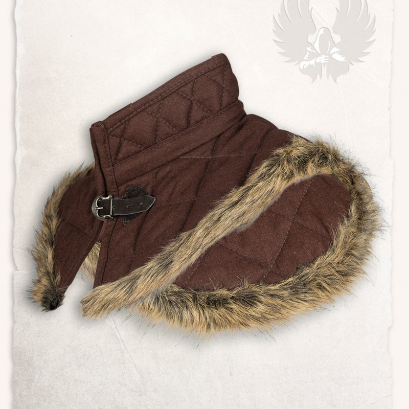 Gambison collier Nimue laine brun 