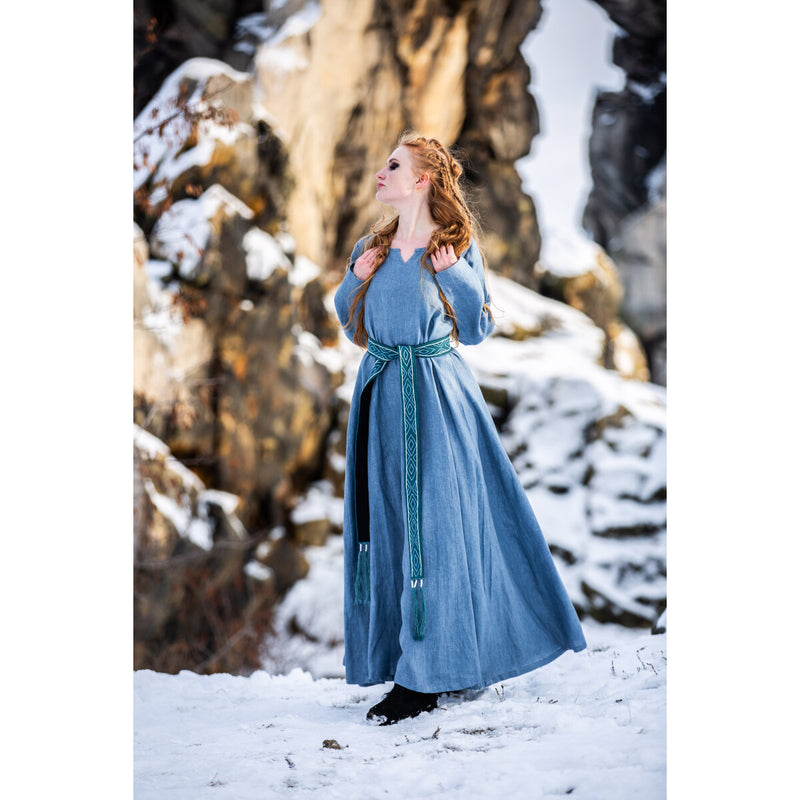 Viking bælte Kasse, blå, 235 cm 