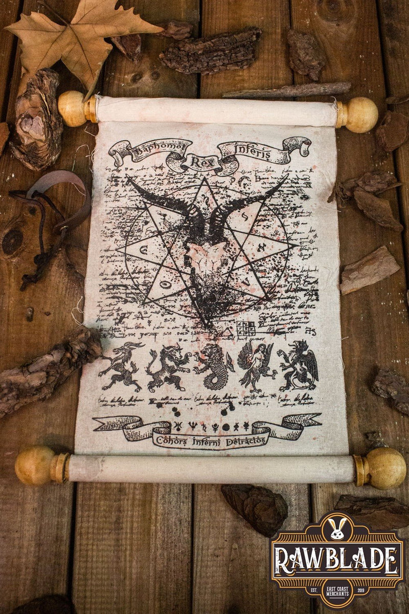 Summoner Scroll met leren band