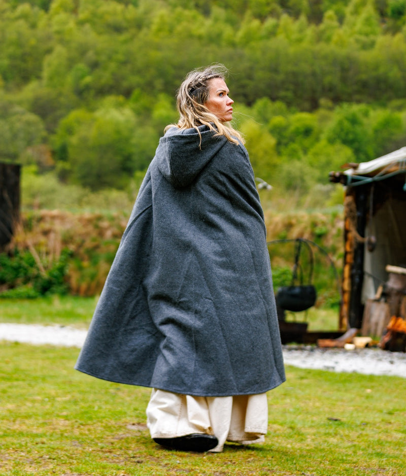 Kappe Felis, grå, uldblanding 