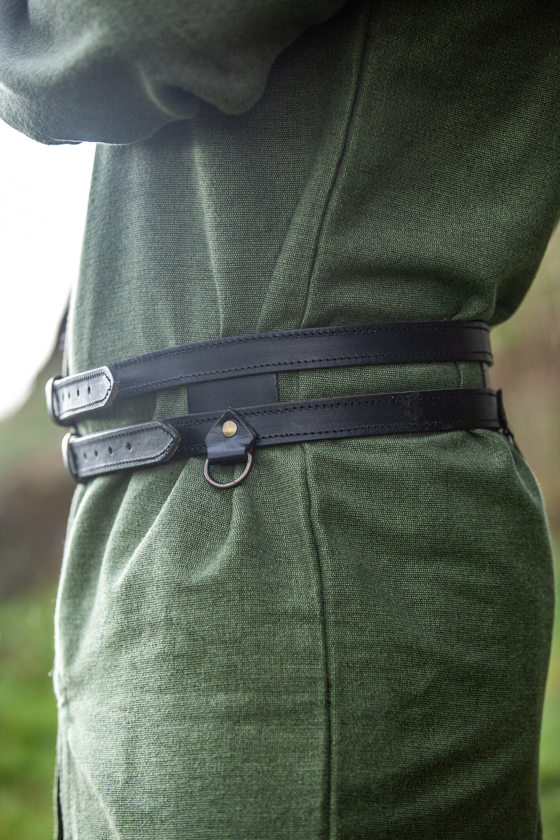 Dubbel bälte Ubbe, svart 