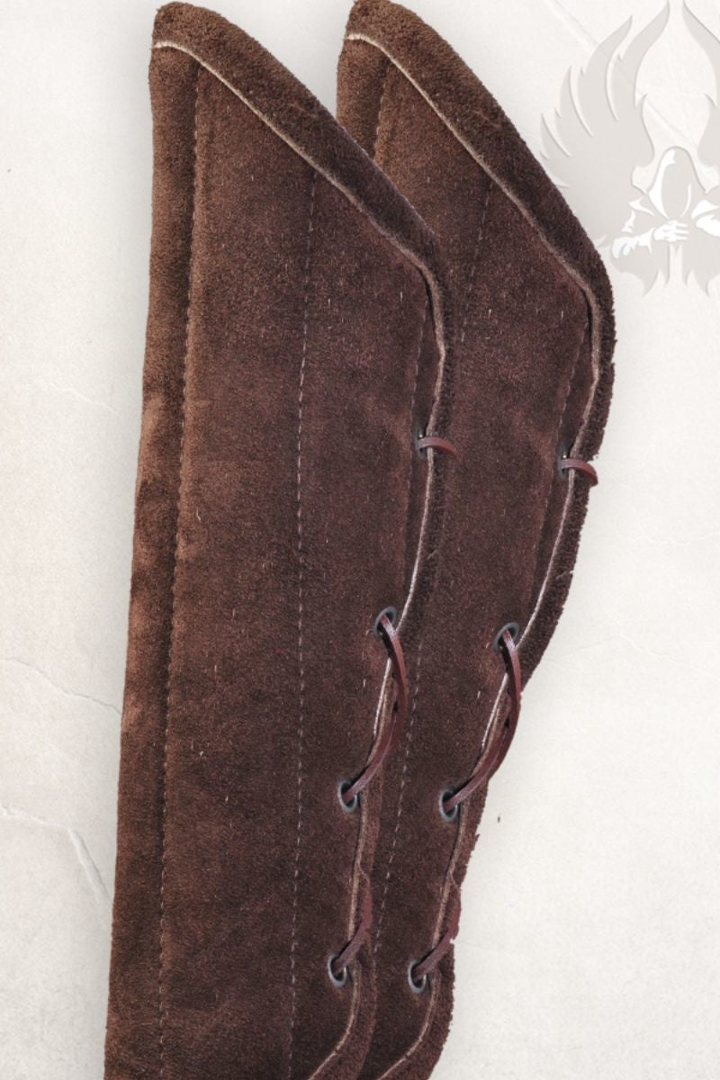 Gambeson greaves Leopold suede leather brown