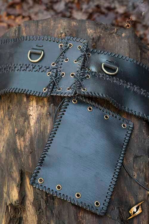 Brede tailleriem, bruin