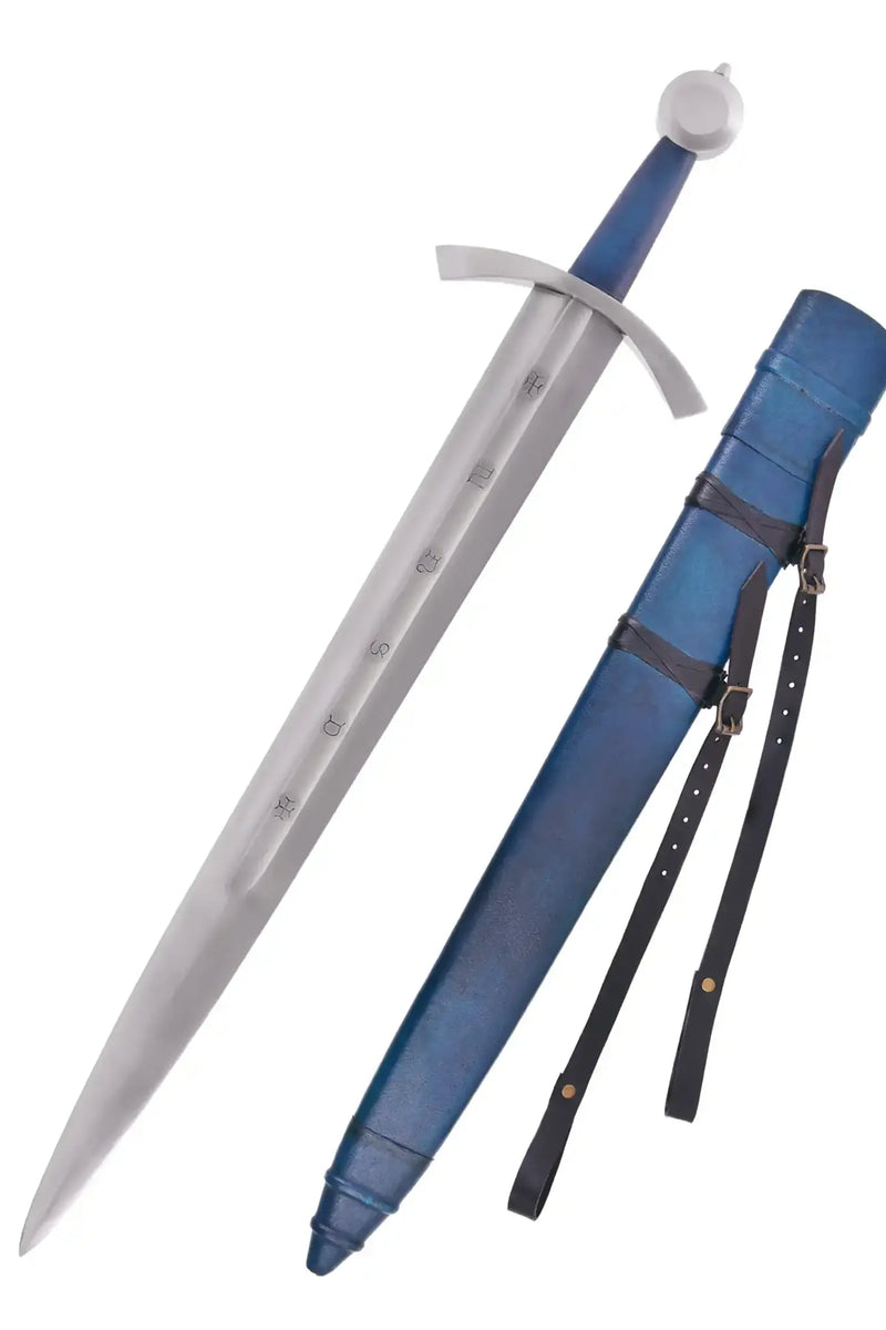 13e eeuws zwaard Neuchatel, semi-scherp