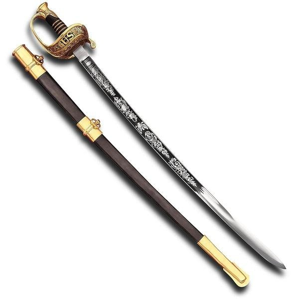 Model 1850 US Staff and Field Officers Sabre, semi-sharp