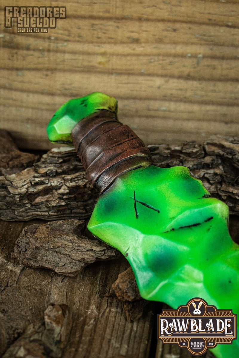 Kristaller Dolk - Grön 