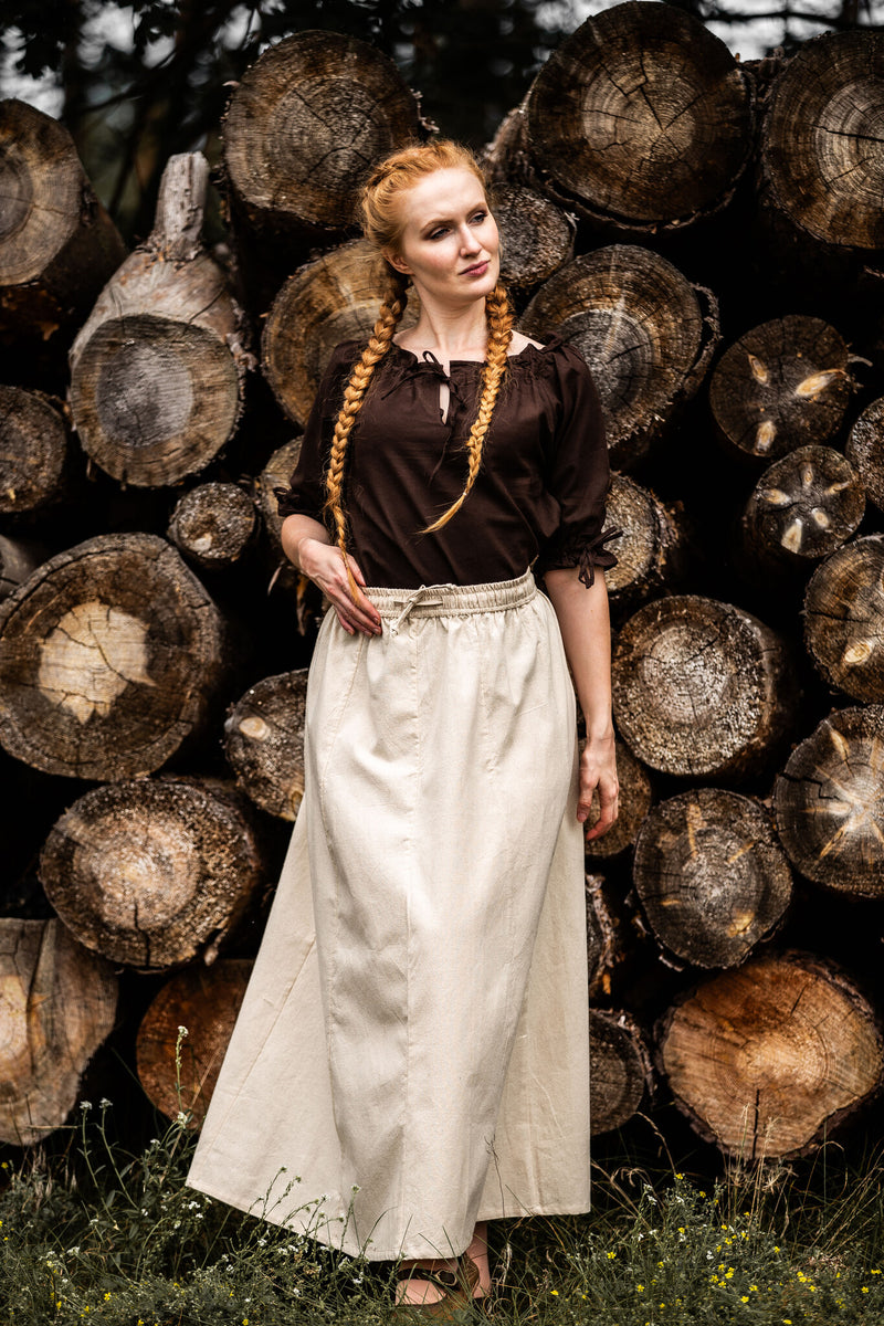 Camicetta Julia, marrone 