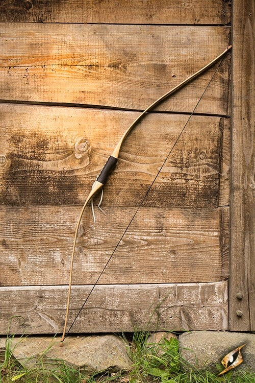 Longbow junior, licht hout, 24-26 lbs