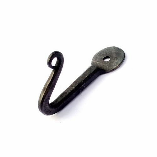 Crochet mural forgé à la main, petit 