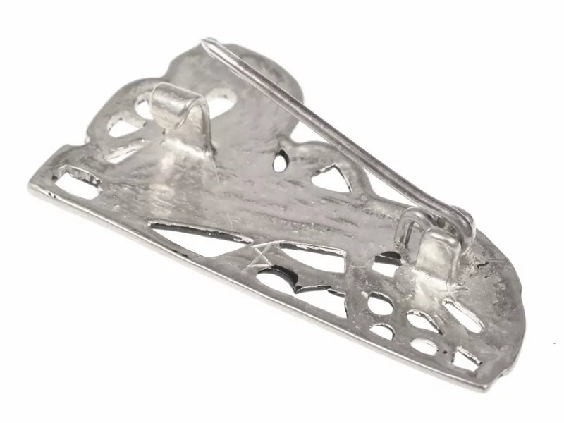 Viking heste broche, venstre, bronze 