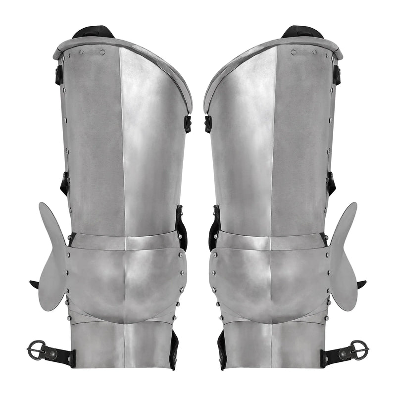 Spät 14. Jahrhundert Beinschutz, Cuisses, 1,6 mm 