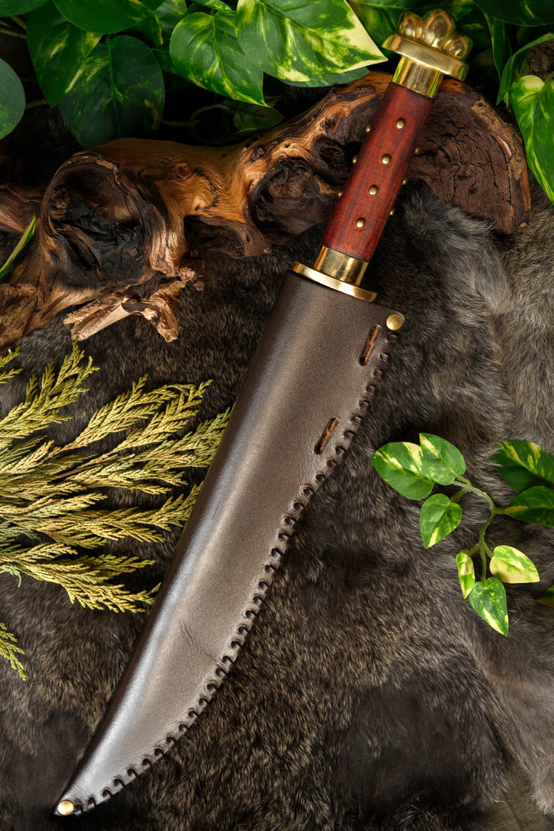 Merovingian seax British Museum, semi-sharp