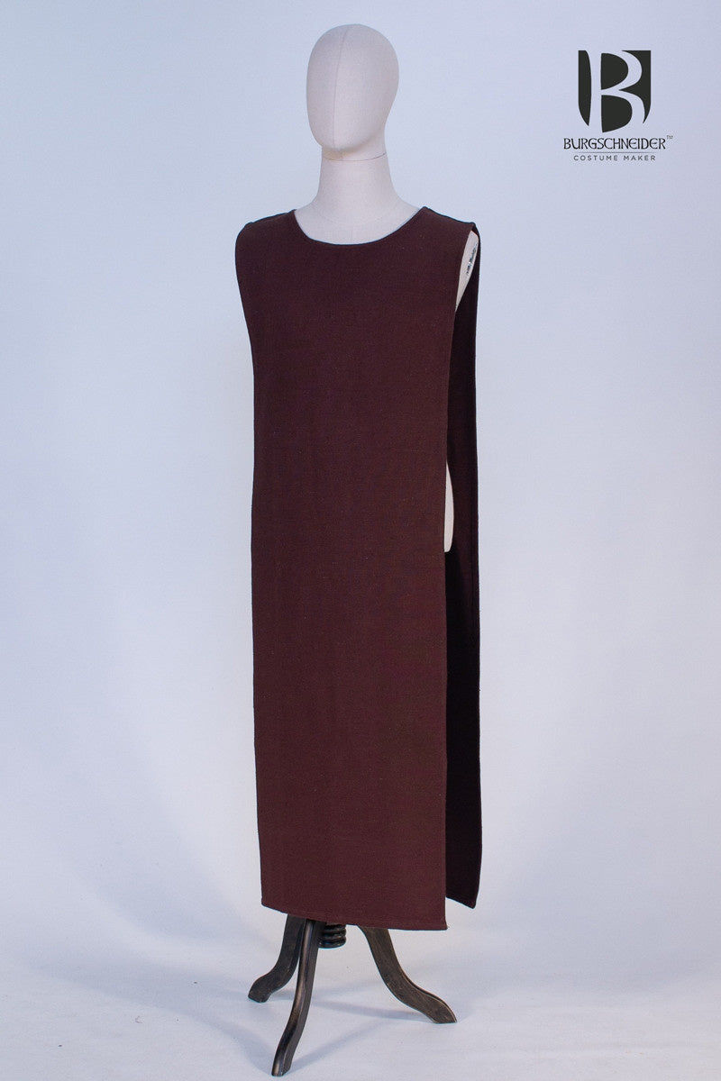Middeleeuwse tabberd / overkleed, bruin