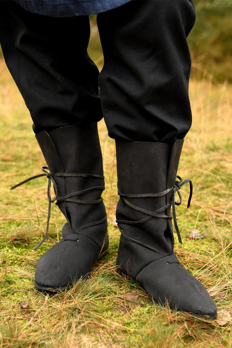 Viking laarzen Oseberg, zwart