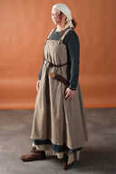 Viking hangeroc Freja, wol, diamant twill, zandkleur-naturel