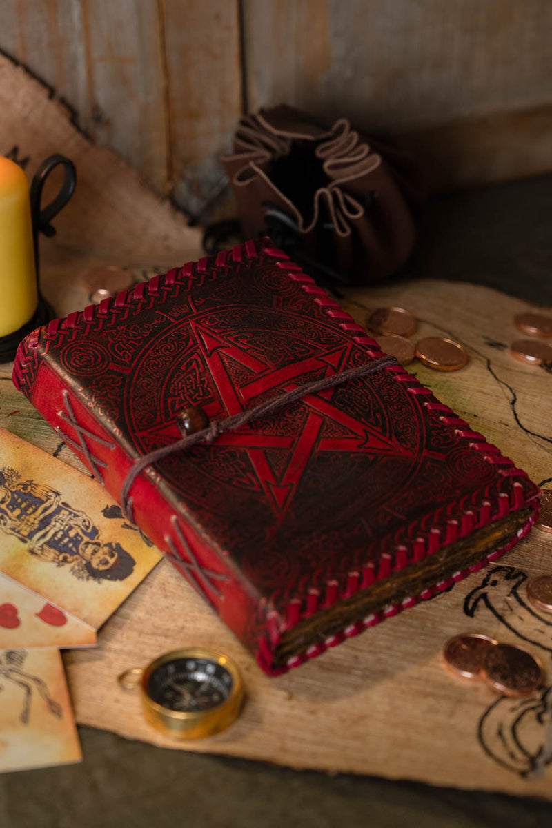 Leather book Witcher