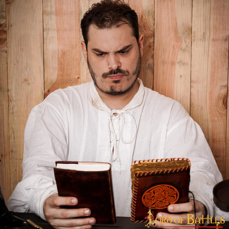 Libro in pelle Spirali Celtiche 