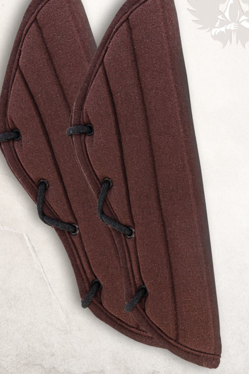 Gambeson armbeschermers Leopold bruin