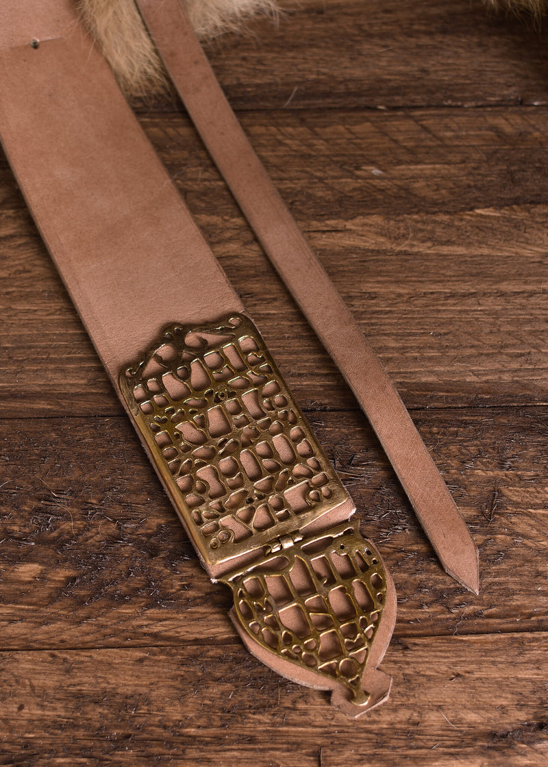 Romeinse riem Castrum Zugmantel, bruin