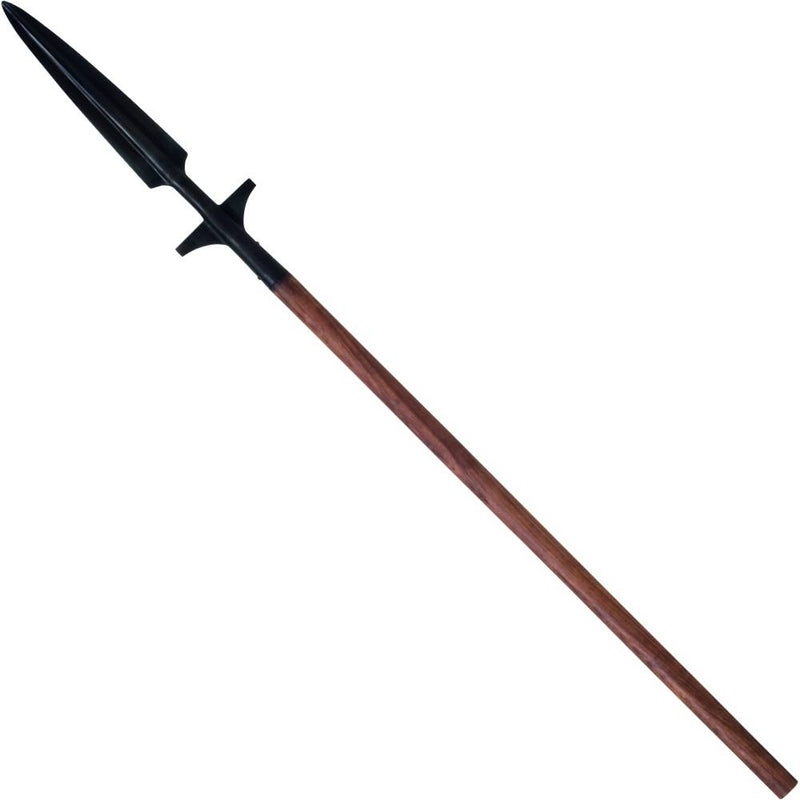 Viking spear with wings (demontable shaft), semi-sharp