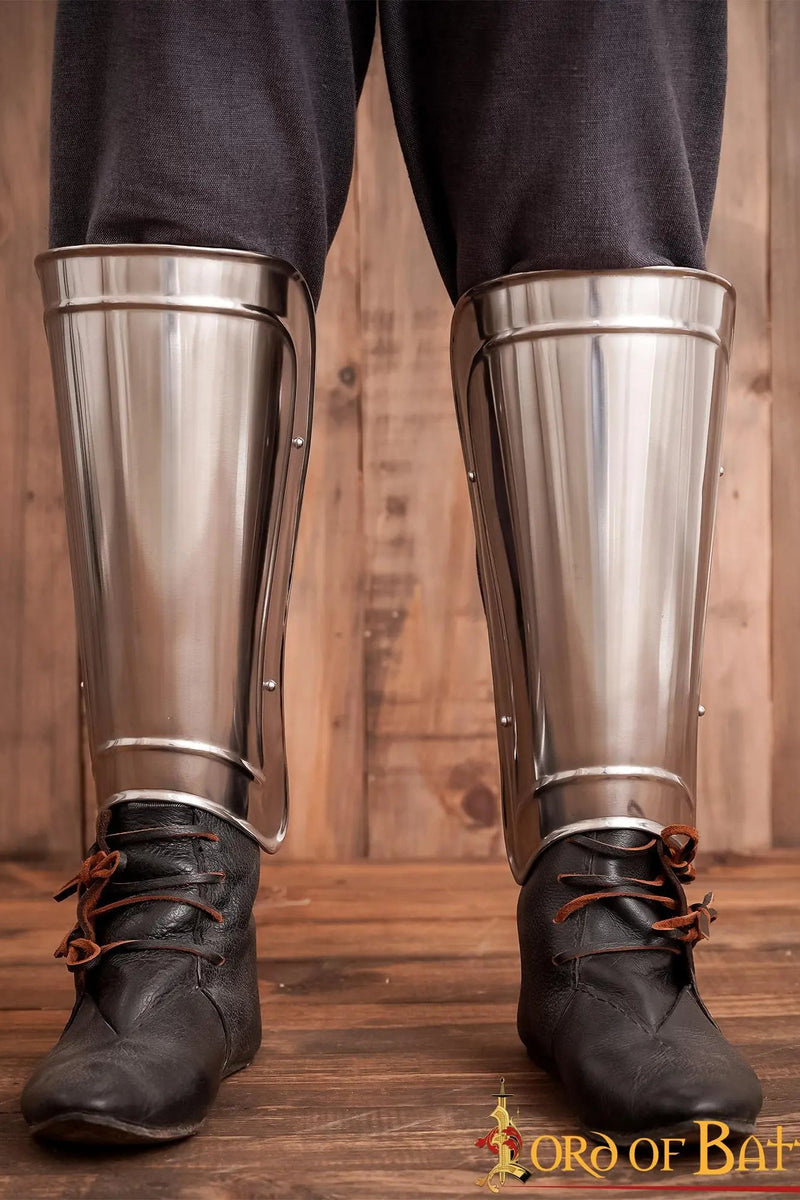 Milanese scheenplaten, onderbeenpantser, 1,6 mm