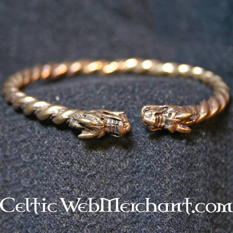Drakenarmband, brons