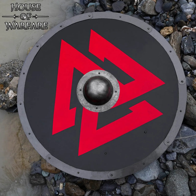 Viking schildknop, naturel