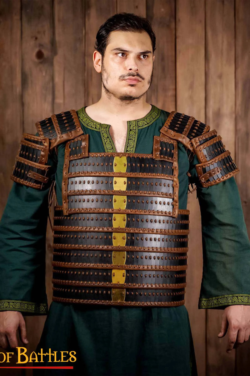 Viking lamelpantser Visby, gebronsd