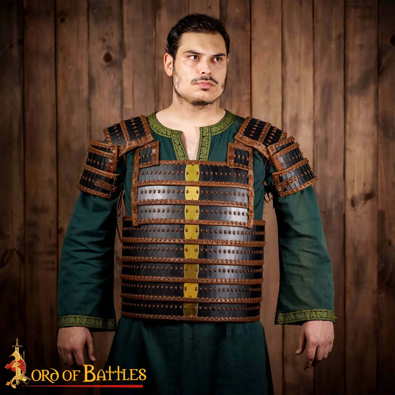 Viking lamelpantser Visby, gebronsd