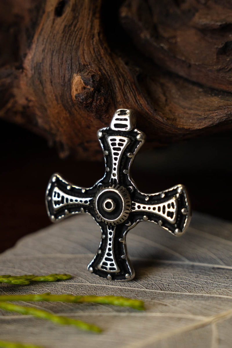 Cuthbert cross, bronze