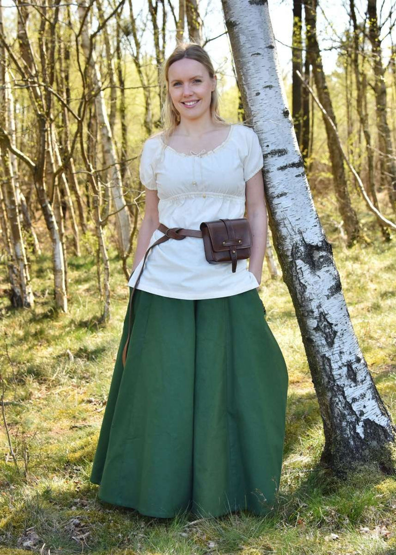 Middeleeuwse rok Melisende, groen