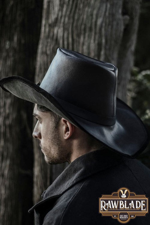 Chapeau mousquetaire De La Croix, noir 