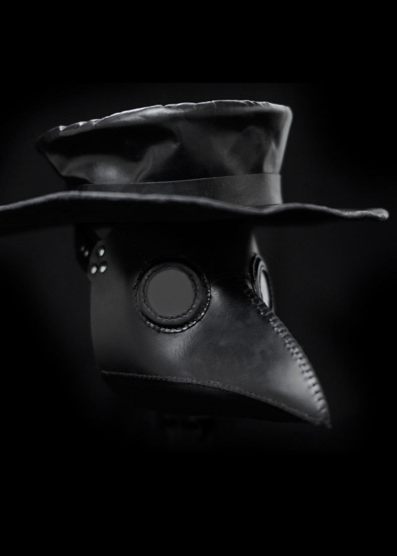 Pestdokter set, zwart