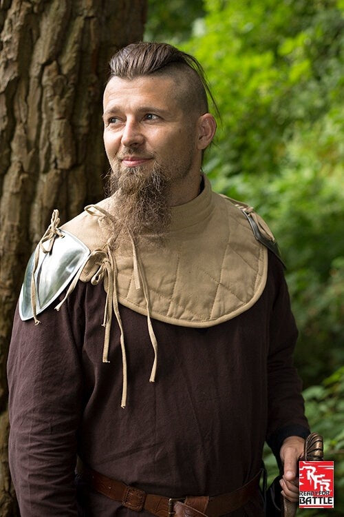 RFB colletto wambuis con spallacci, beige M/L 