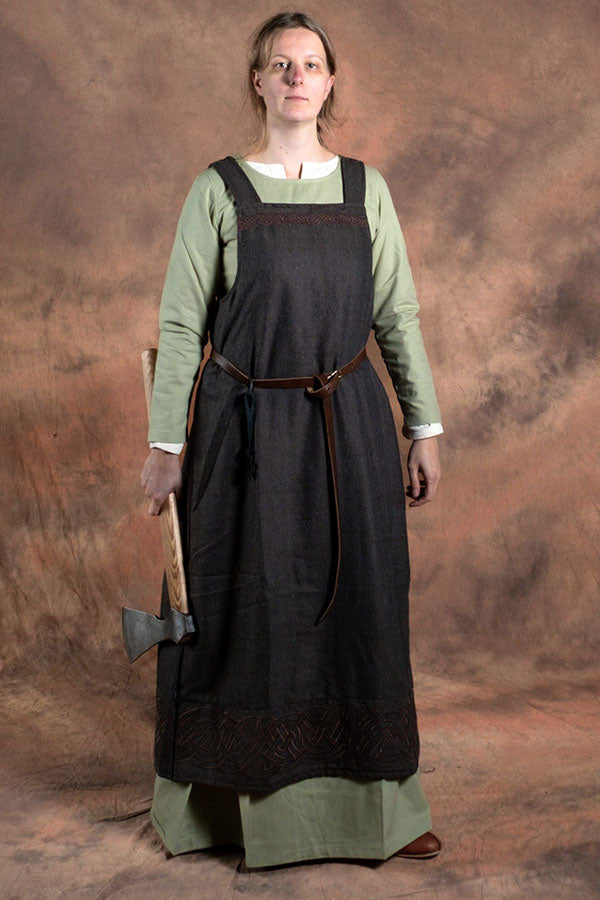 Hangeroc Alva, vissegraatmotief, bruin