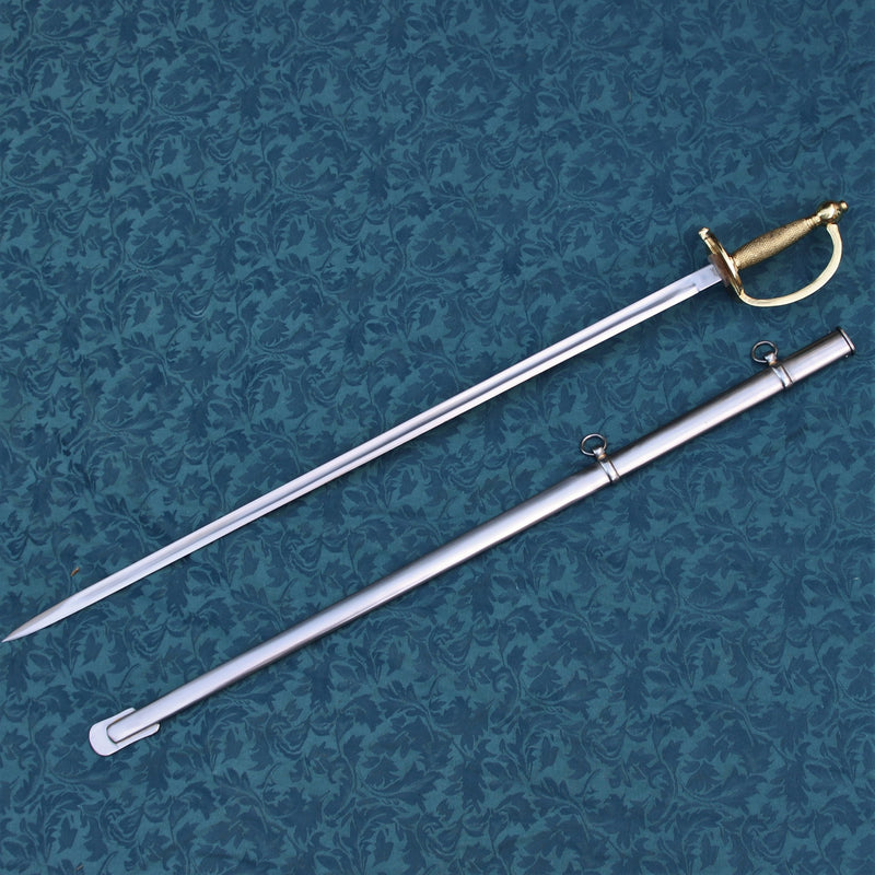 Hofdegen Amerikaanse Burgeroorlog, semi-scherp