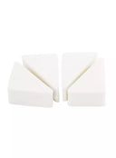 Latex make-upsvamp triangulär set om 4 