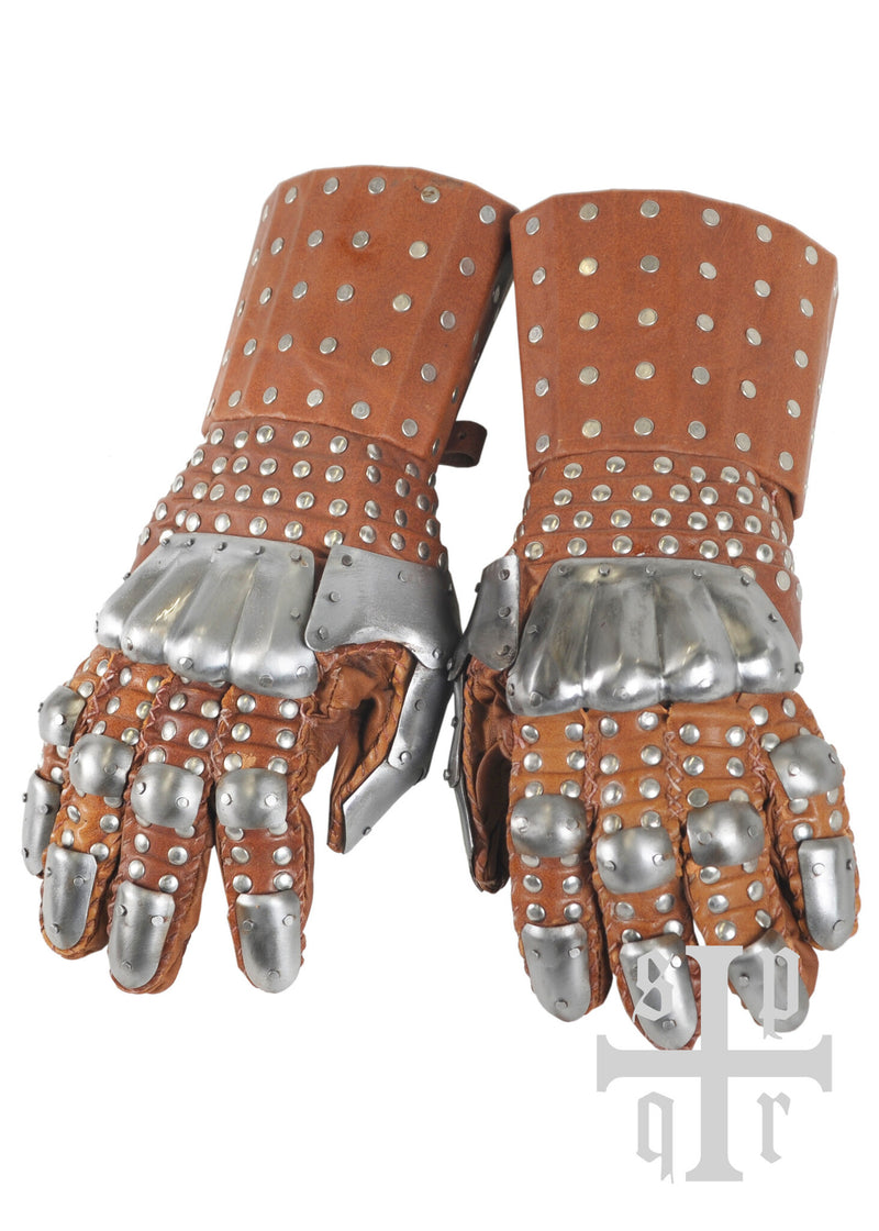 Pantserhandschoenen Visby, 14e eeuw, 1 mm