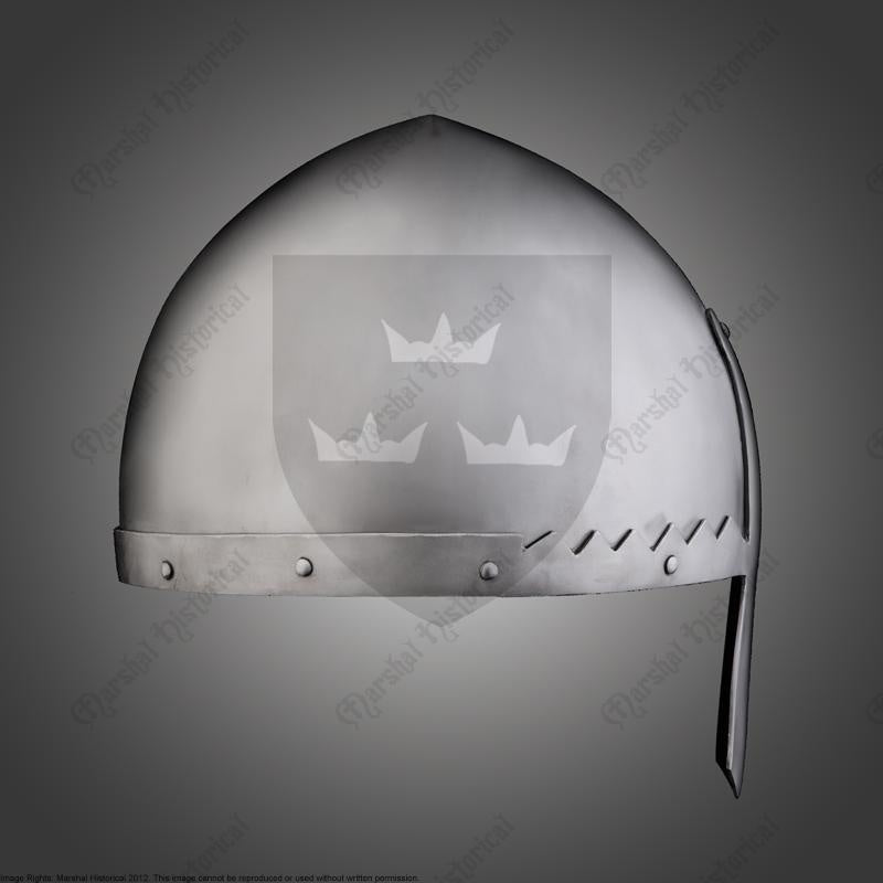 Saint-Venceslas casque nasal, 2 mm (battle-ready) 