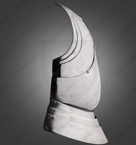 15:e århundradets milanesiska bröstplåt, 1,6 mm 