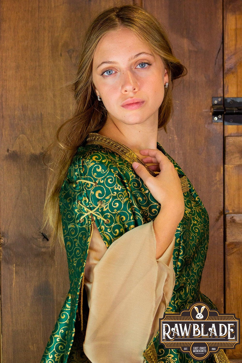 Aquitanien -Edelkleid - grün