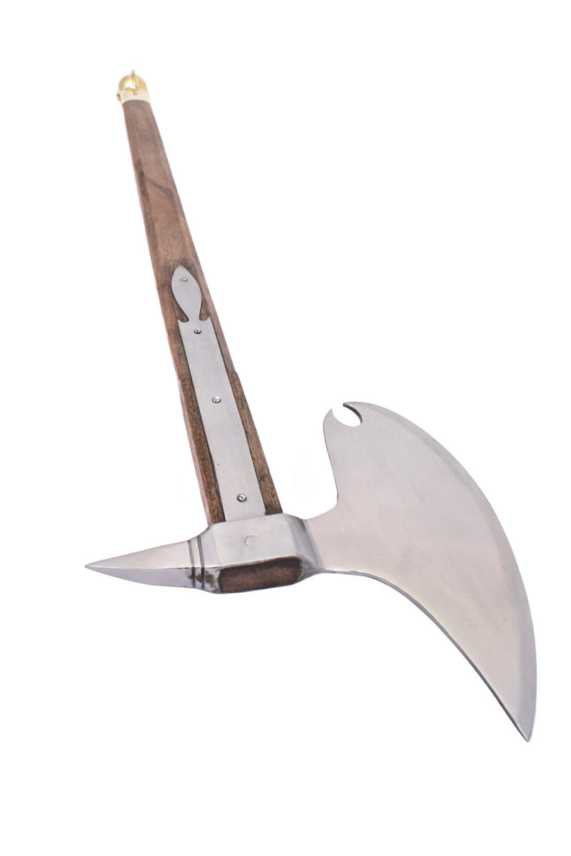 Infanterie du XVe siècle hache de guerre, semi-tranchant 