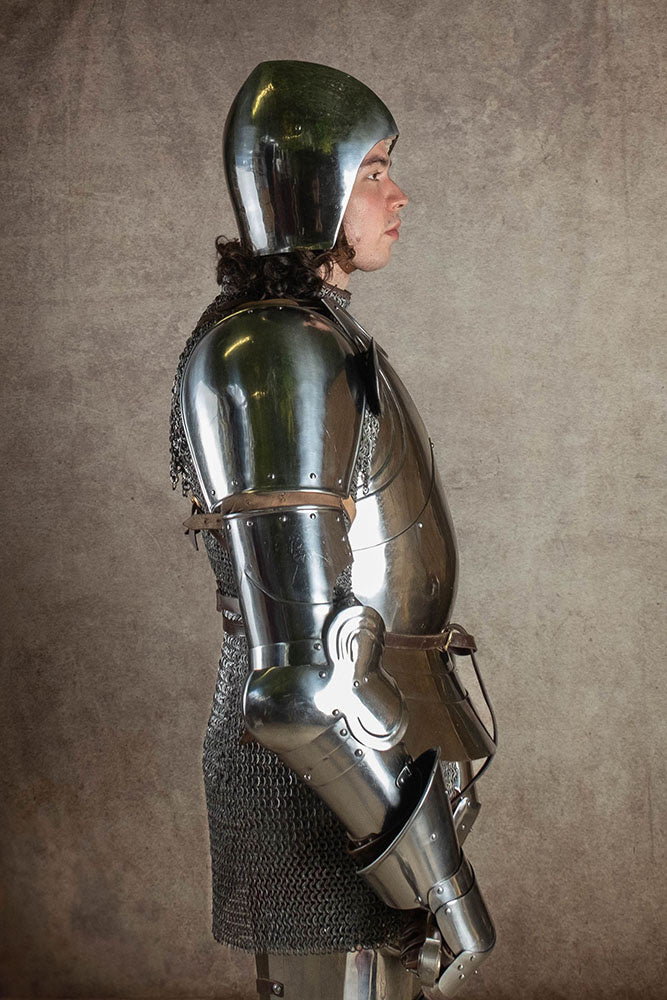 Vambraces, armpantser, 1450-1550, 1.6 mm