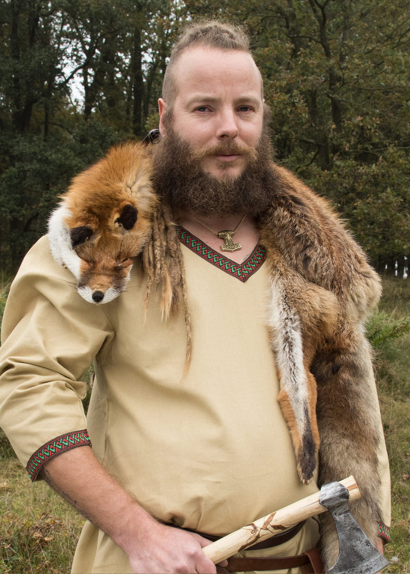 Zandkleurige Vikingtuniek