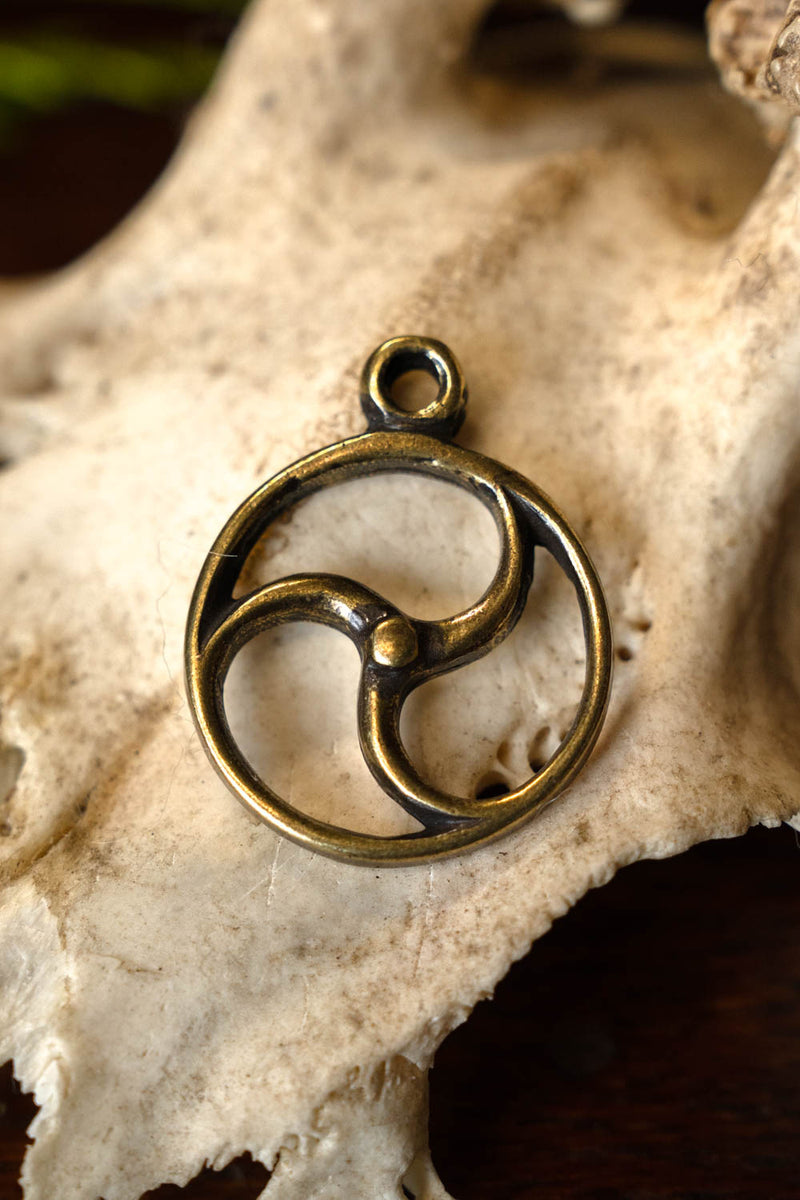 Keltisch zonneamulet, brons