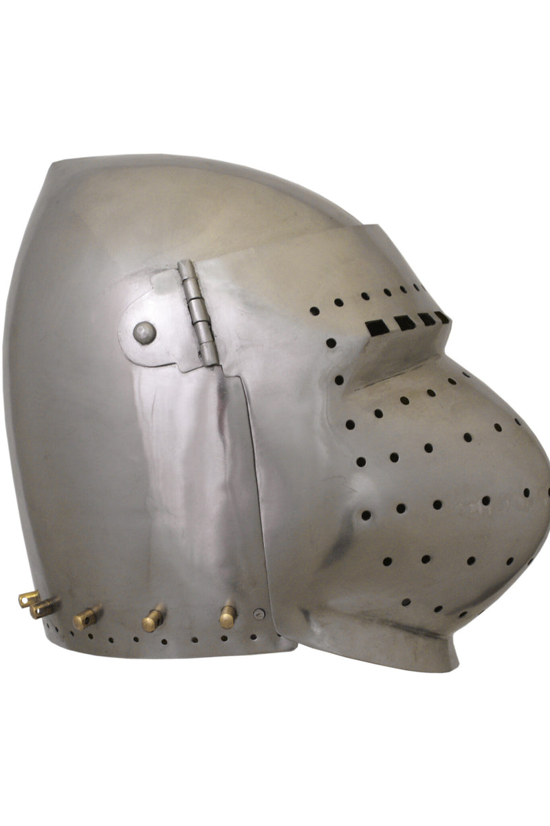 Battle-ready gesloten bascinet, 2 mm (battle-ready)