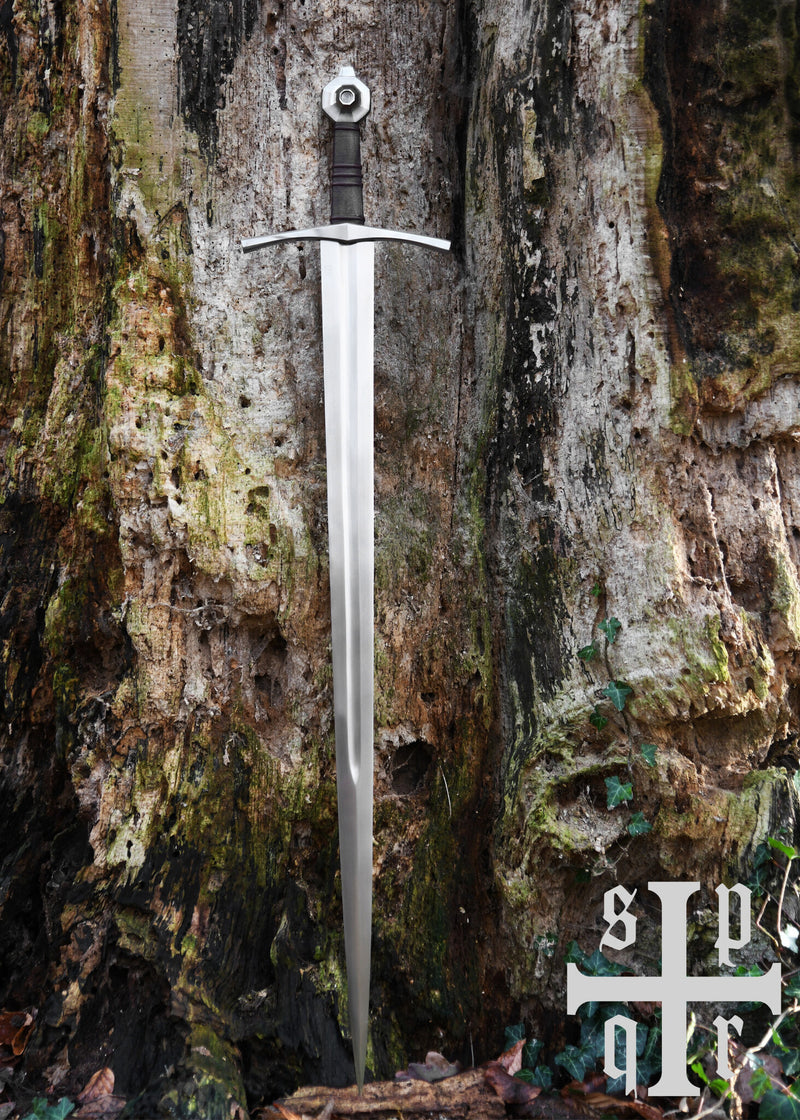 Middelalderlig sværd Oakeshott XVI, halvskarpt 